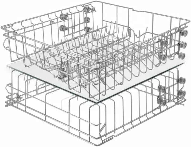 DD82-01384A Lower Dishrack Assembly for Samsung Dishwashers – Compatible with OEM DD81-02295A, Replacement for DW80 Series, 22.5” x 20.5”