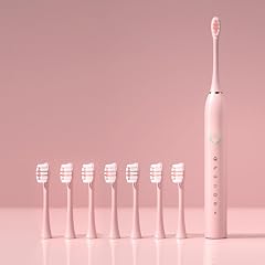Electric Toothbrush - Series Ultra Whitening with 8 Brush Heads Rechargeable Sensitive Clean Vitality Smart 6-Speed Timer Travel