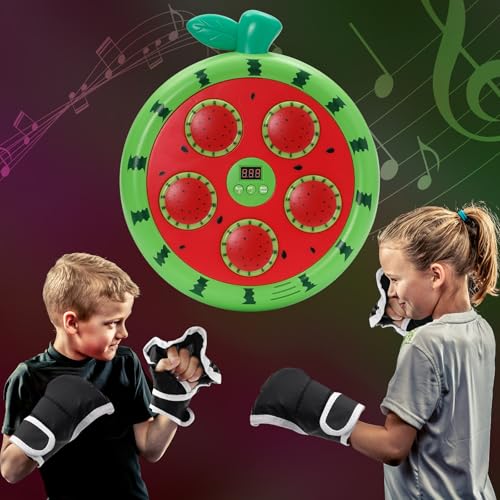 Ark miido Machine de Boxe Musicale, Music Boxing Machine avec Gants de Boxe Enfant, 3 Modes de Vitesse Boxe Mural Musique pour la Maison – vue 6
