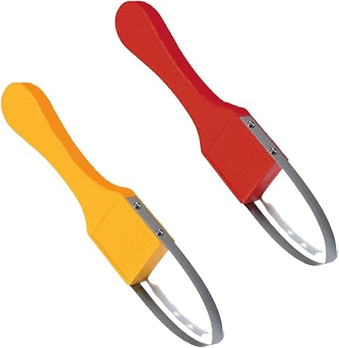 Miniatura 2 de Herramienta de eliminación de malezas manual de acero inoxidable mejorada, diseño de bucle de hierro y cuchillas afiladas, desmalezadoras manuales