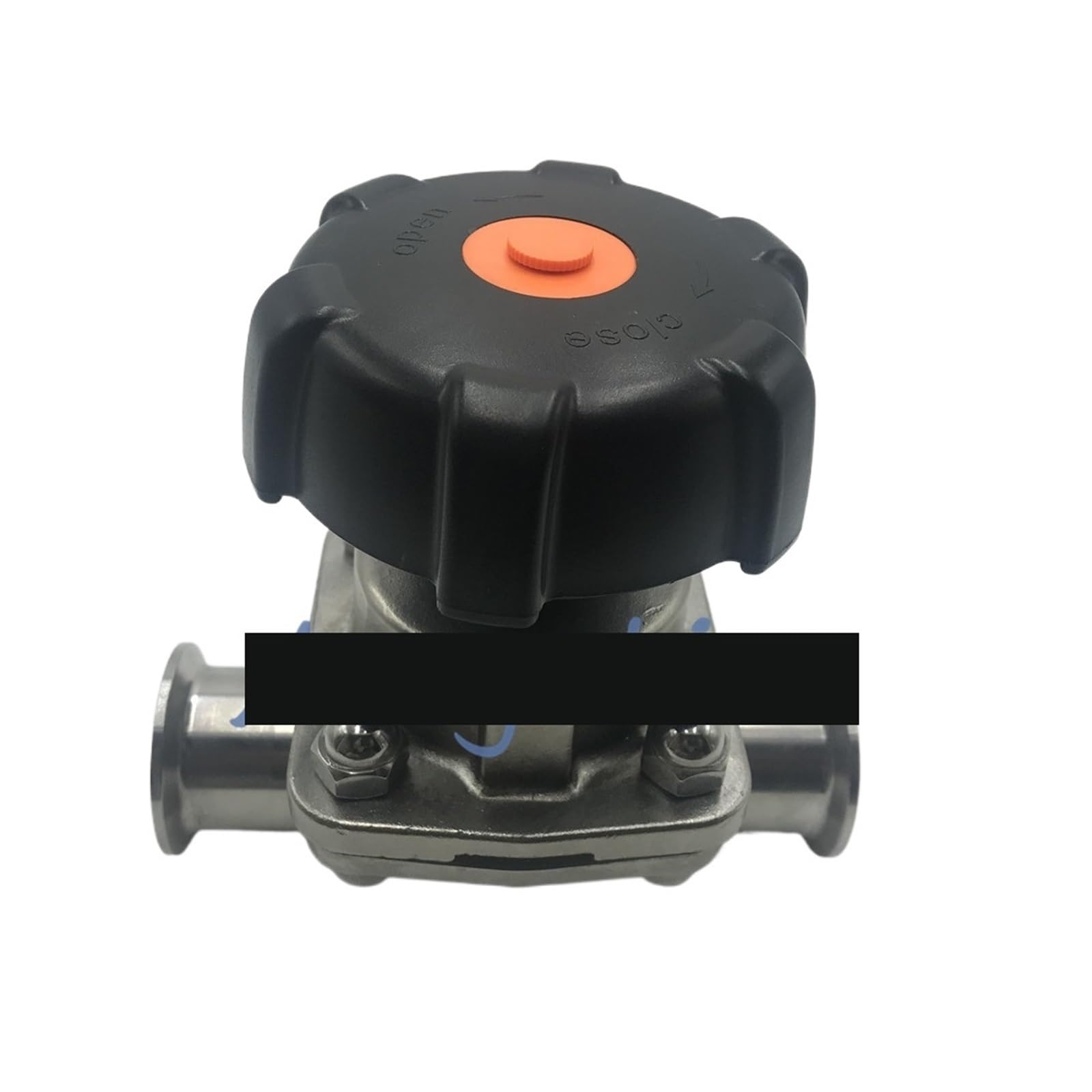 BALYDLUL 3/4" Sanitary Diaphragm Valve Stainless Steel 316 Tri Clamp OD 50.5mm