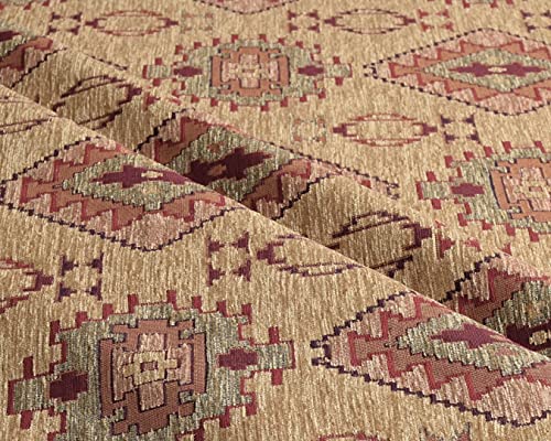 Kilim Pattern Upholstery Fabric 1 Yard Variant 2