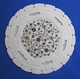 Marmor Einlage tuschstein Pietra Dura Handmade Home Decor für Weihnachten Geschenke