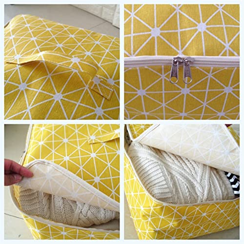 Organizador de closet S Bolsa de almacenamiento transparente para mantas y colchas 7