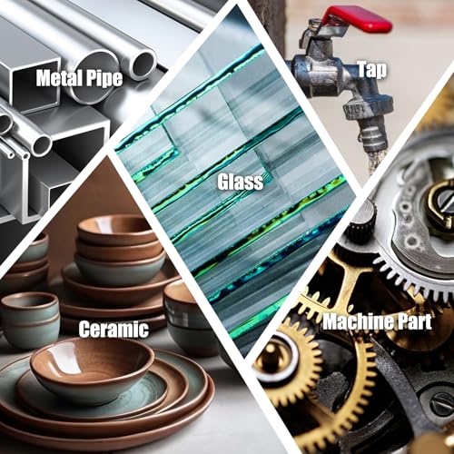 Metallkleber - 100ml Metallkleber Extra Stark, 2k Flüssigmetall Kleber zum Reparieren des Rissischen Metalls, Keramik, Kunststoffs, Holz, Metalllegierungen - Metallkleber Hitzebeständig, Wasserdicht