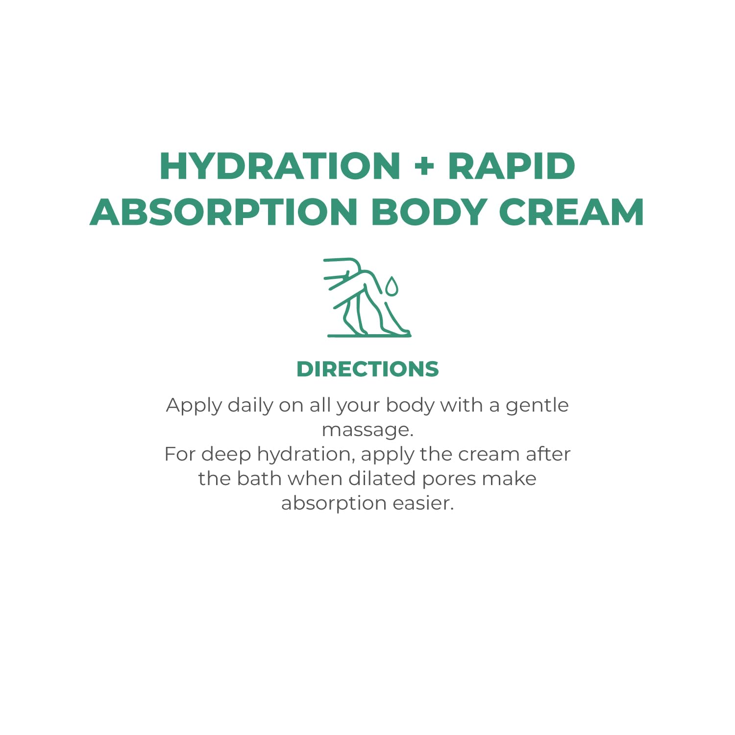 Dermaglos Moisturizing Body Cream | Hydration + Rapid Absorption, 24Hour Duration | Daily moisturizer For all Skin Types Even Sensitive | With Vitamin A, Vitamin E, Allantoin, Glycerin | 10.58 Oz - Image 5