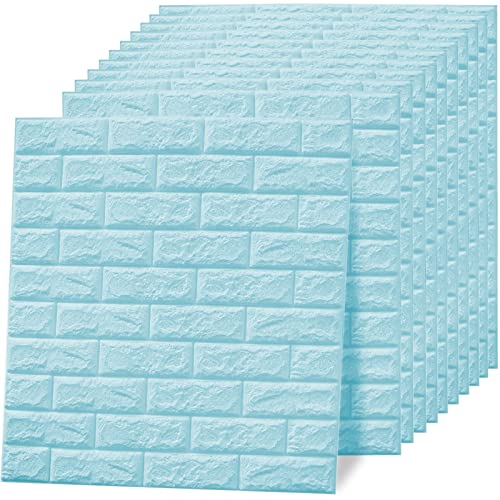 Wasait Foam Wall Panel,3D Wall Panels Peel And Stick Back Splashes For Kitchens 56.9 Sq Ft 10Pcs Waterproof Self Adhesive Brick Faux Stone Wall Panel For Interior Wall Decor Bedroom Decor Wallpaper #TOP6