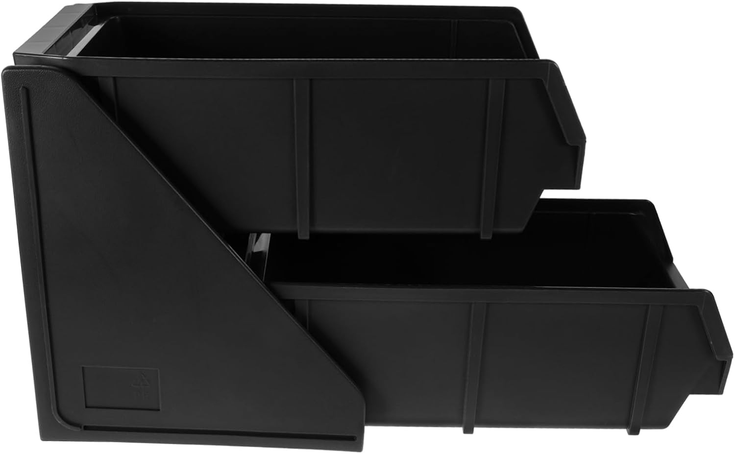 VICASKY Coffee Station Organizer Multi Functional Plastic Rack for Straws Sugar Packets Cups Two Design for Coffee Bar Desktop Accessories Sturdy Easy to Clean