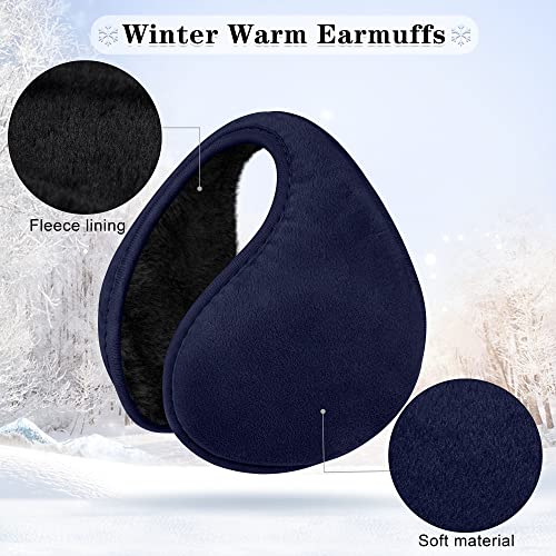 Motarto Winter Warm Set Knitted Scarf Beanie Hat Touchscreen Gloves Ear Warmer Cold Weather Gear for Men or Women2