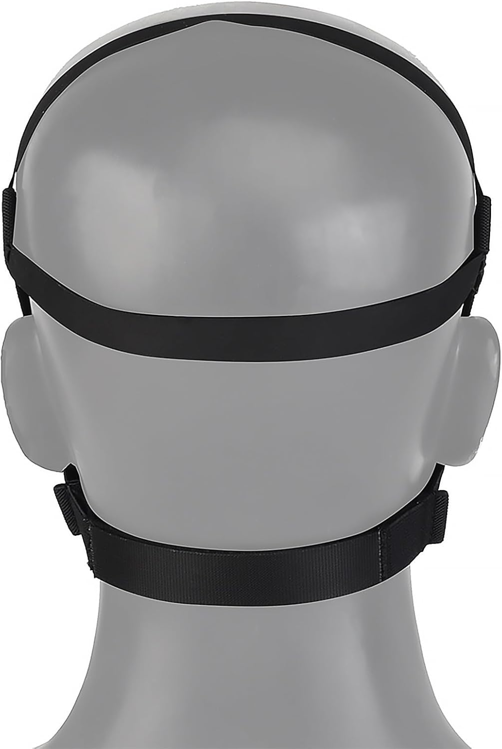 Airsoft Half Face Paintball Mask, Special Operations Adjustable Half-Mask Tactical Costume Accessories Built-in Microphone