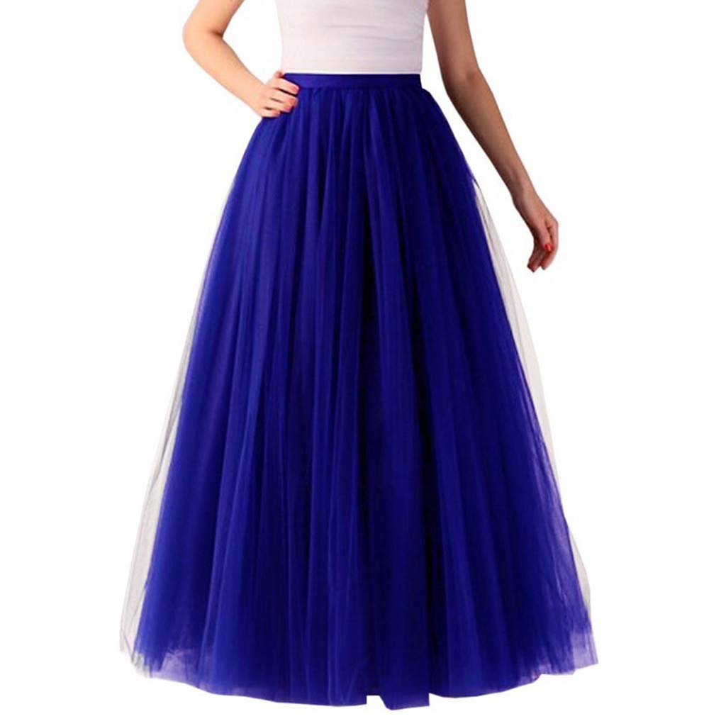 Weibliche Plismatisierte Prinzessin Netzrock für Erwachsene Tutu Tanzrock Stretch Minirock