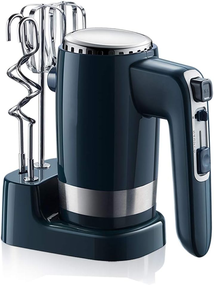 Whisks for Cooking 10-Speed Digital Hand Mixer 300W Electric Hand Whisk 4 Stick Configuration Pro Whisk Suitable Baking Tools for Egg Liquid and Batter Whisking Whisk (Color : B) (A)