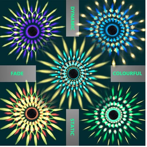 Lumières solaires extérieures de camping et décoration de patio