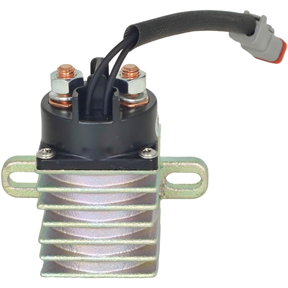 XYZIL Contactor DC Defender de 12 voltios 404-1231-032 compatible con solenoide de empuje Trombetta 240-22247