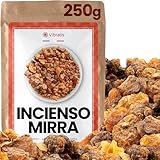 🌿 100% NATURAL: Hecho de resina pura sin aditivos, nuestro incienso de mirra es completamente natural y no tóxico, garantizando una combustión limpia y agradable.