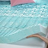 ZINUS Sobrecolchón King de Memory Foam Firme y Refrescante Que Ayuda a Conciliar el Sueño | Garantía de 5 años