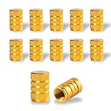 SINGARO 12PCS Tire Valve Stem Caps, Car Exterior Accessories, Aluminum Alloy Valve Cover General...