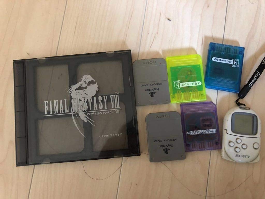 Amazon.co.jp: メモリーカード ファイナルファンタジー8ケースポケット