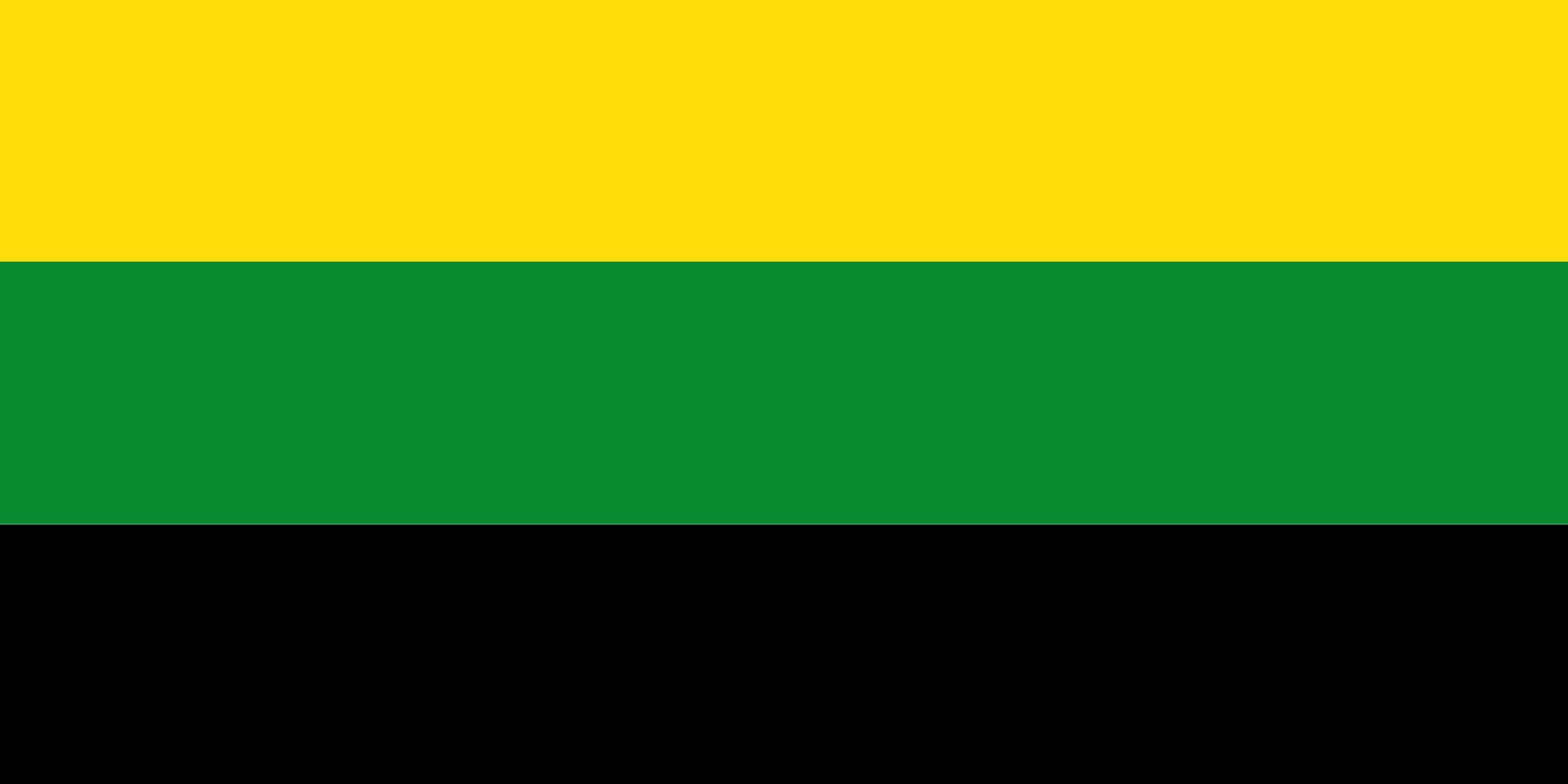 Drapeau Large Remedios Antioquia de Colombie en maille officielle pour mât