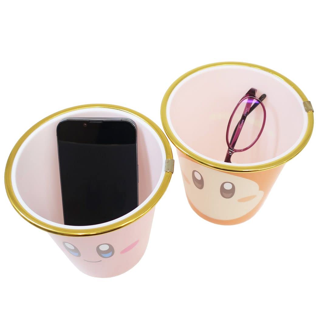 Tees Factory Kirby [Desktop Trash] Petite Dust Bin/Waddledi Face