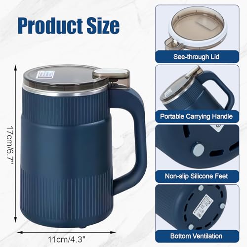 Yolispa Kaffeemühlen Elektrisch Gewürz und Kaffee Mühle, Multifunktional Coffee grinder Zertrümmerung Maschin, Haushalt Kleine Pulvermahlmaschine für Kaffeebohnen, Nüssen, Gewürzen und Körnern