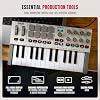 Akai Professional MPK Mini IV USB-C MIDI Keyboard Controller for Beginners and Producers - MPC Drum Pads, 360 Knobs, Pitch and Mod Wheels, Production Software, Native Instruments Sound Package, Grey