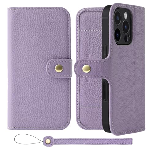 HANATORA for iPhone 16Pro �P�[�X �蒠�^ �{�v �X�}�z�P�[�X �X�}�z �X�^���h �X�g���b�v �t�� �V�������N�J�[�t���U�[ �x���g���� �}�O�l�b�g�Ȃ� �p�[�v�� H1SPB-16Pro-Purple �M�t�g �a���� ���� �j�� �ޏ�