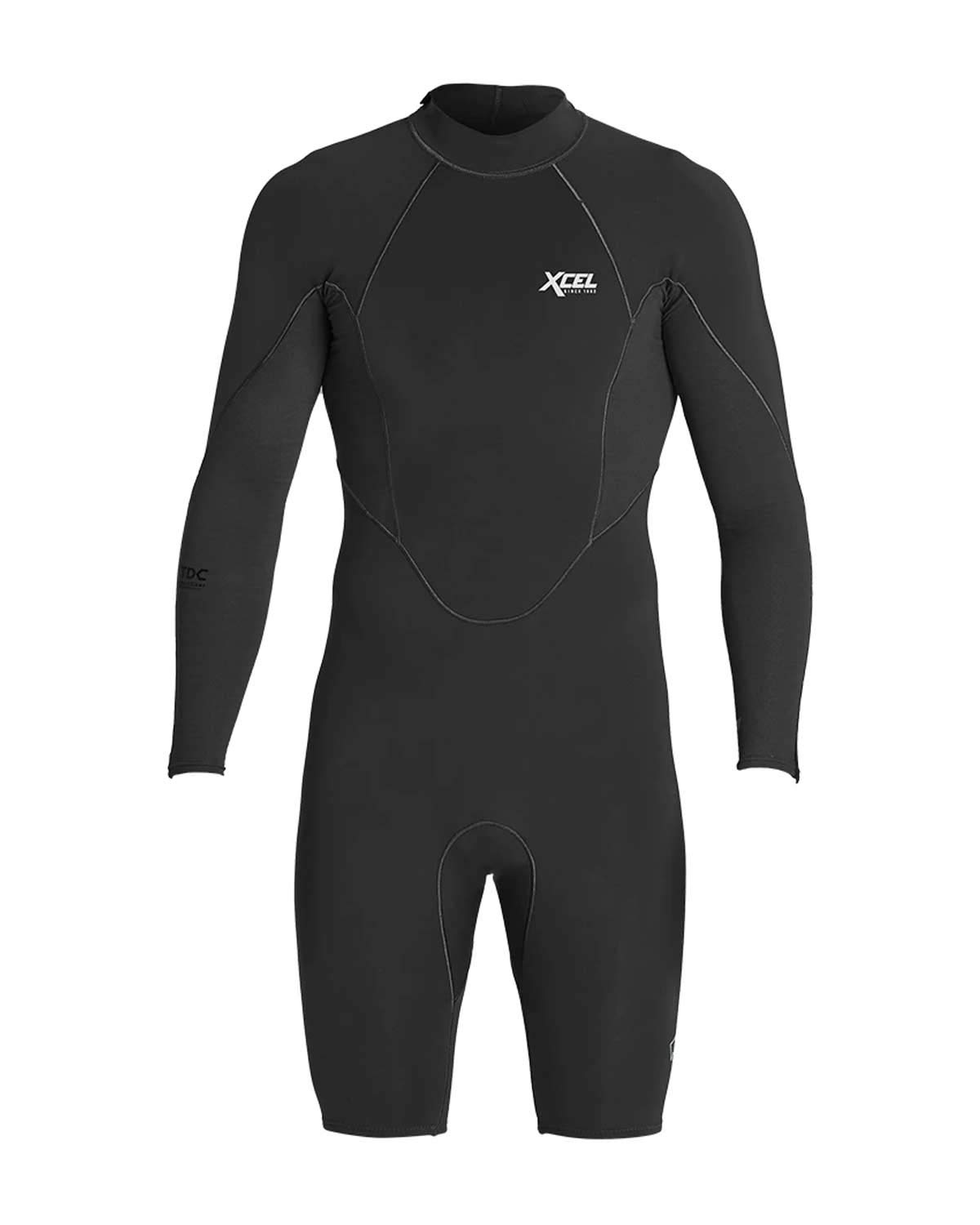 Amazon | Xcel メンズ Comp X Neostretch 長袖 バックジップ 1/0.5mm