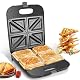 Aigostar Sandwichmaker XXL für 4 Sandwiches, Schnellaufheizung, 1400 W
