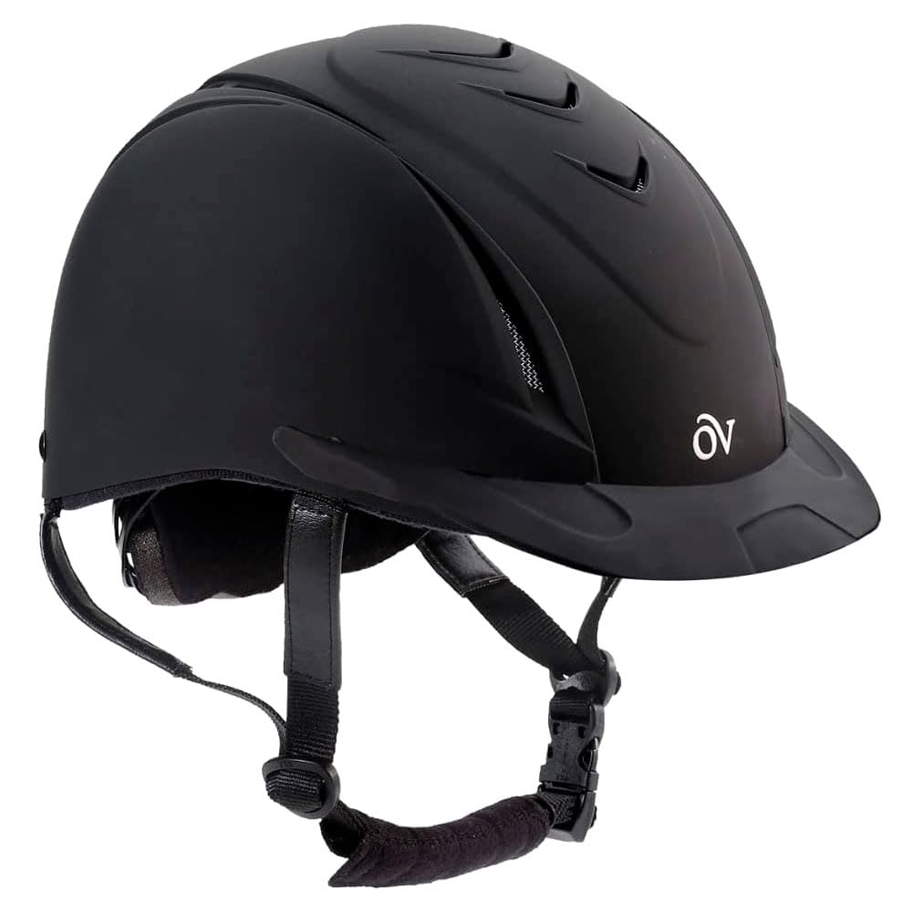 Profile Riding Helmet Snapklik.com : OVATION Deluxe Schooler Low Profile Horse Riding Black ...