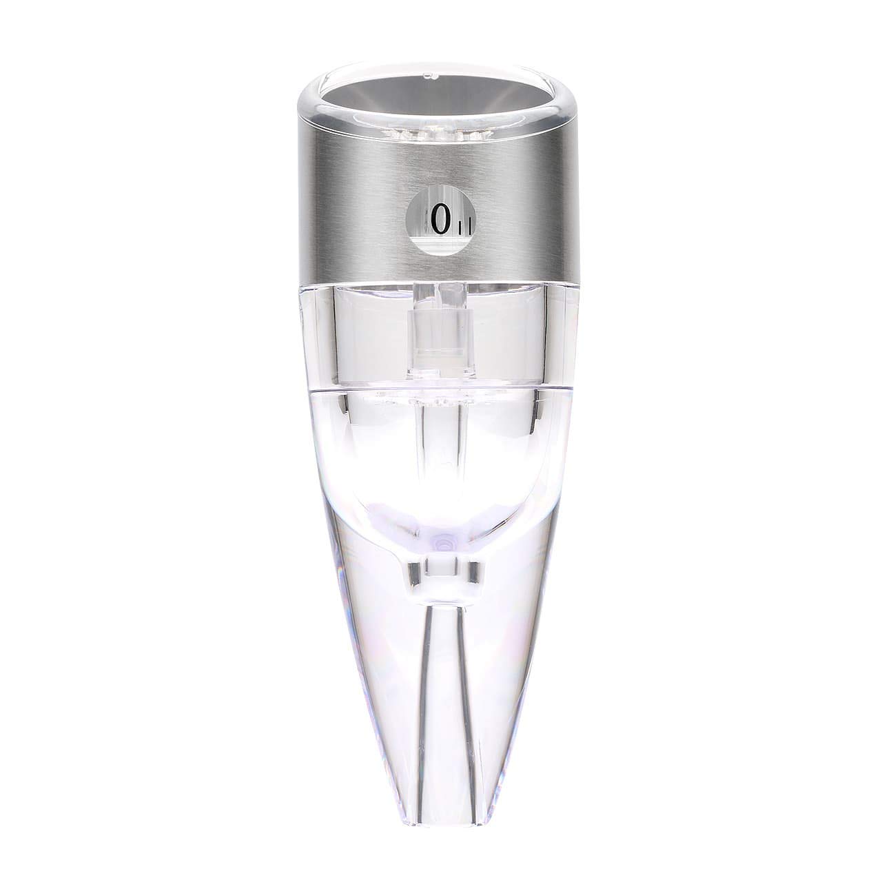 CKB Ltd® TWIST Adjustable Wine Aerator Aérateur de Vin - Triple Action conception avec six réglages pour la vitesse - Utilisé Par les Amateurs De Bon Vin Experts Sommeliers et Restaurants Du Monde Entier - Facile à nettoyer - Comprend Un Support d'afficha