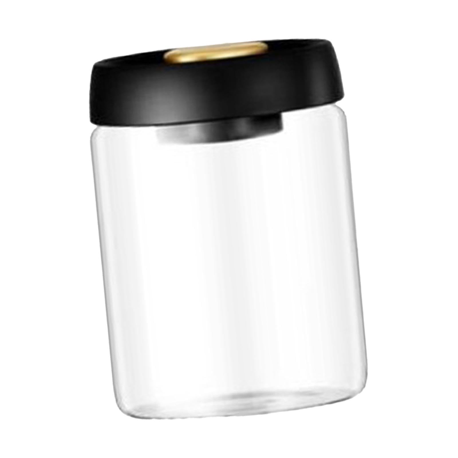 TWISAXC Vacuum Storage Food Containers With Clear For Easy Visibility In Kitchen Organizer Rice Cereal Beans Moisture And Press Big Button For Vacuum Food, 900ml