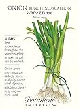 White Lisbon Bunching Onion Seeds - 1.5 Grams