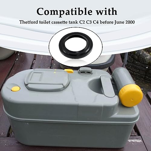Image of RV Toilet Lip Seal Compatible with Thetford Toilet Porta Potti Cassette C2 C4 Before June 15 2000 Replace# 16175 33331