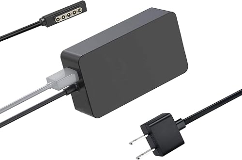 Miniatura 1 de Fancy Buying Cargador portátil de 48 W 12 V 3.6 A para Microsoft Surface Pro 2 Surface Pro 1 y Surface RT Tablet, Windows 8 Tablet 1536 (con cable