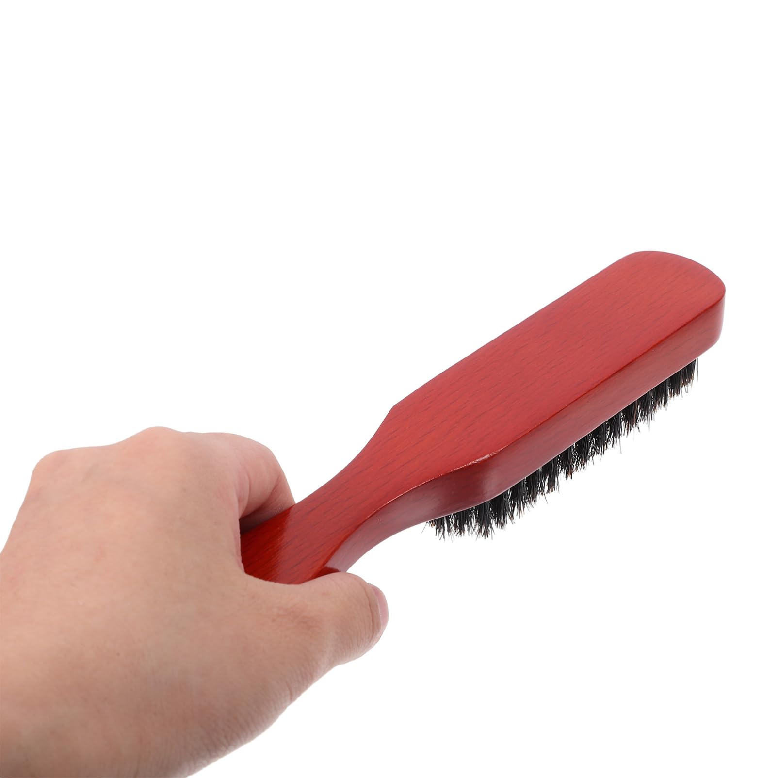 Baluue 2 Ensembles Peigne à Barbe Kit Barbe Portable Entretenir Et Tailler La Barbe Brosse à Barbe En Bois