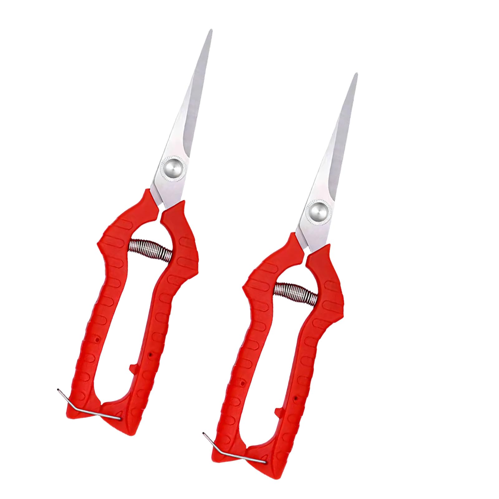 Sturdy Stainless Steel Hand Pruners Ergonomic Garden Scissors Suitable for Landscaping and Horticulture Tasks Bending Garden Shears