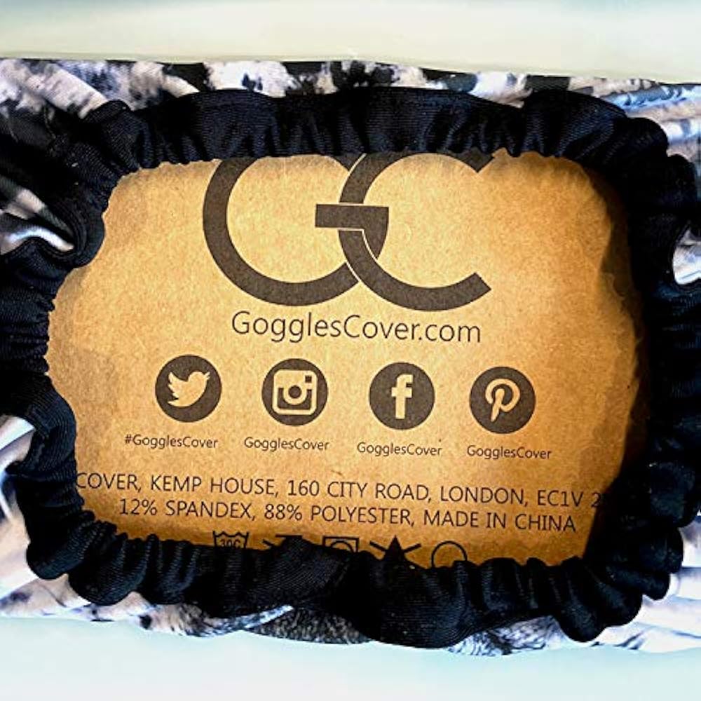 GogglesCover Premium : Housse De Protection Pour Lunettes De Ski Et