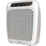 Whirlpool Whispure Air Purifier - WP1000 (Upgrade Ver. of WP500) 490 sq ft TRUE HEPA Filter 8171510K 1183054K, 4-Speed Plus Turbo, Removes Pollen, Pet Dander, Smoke, Odors (WP1000P-Pearl White).