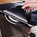 FADAZAI Gas Stove Burner Covers Gas Range Protectors 8 Pack Reusable Non-Stick Dishwasher Safe Easy Cleaning FDA Approved 10.6