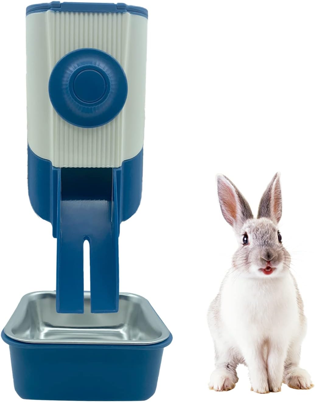 MUYG Hanging Automatic Feeder,Rabbit Auto Food Dispenser