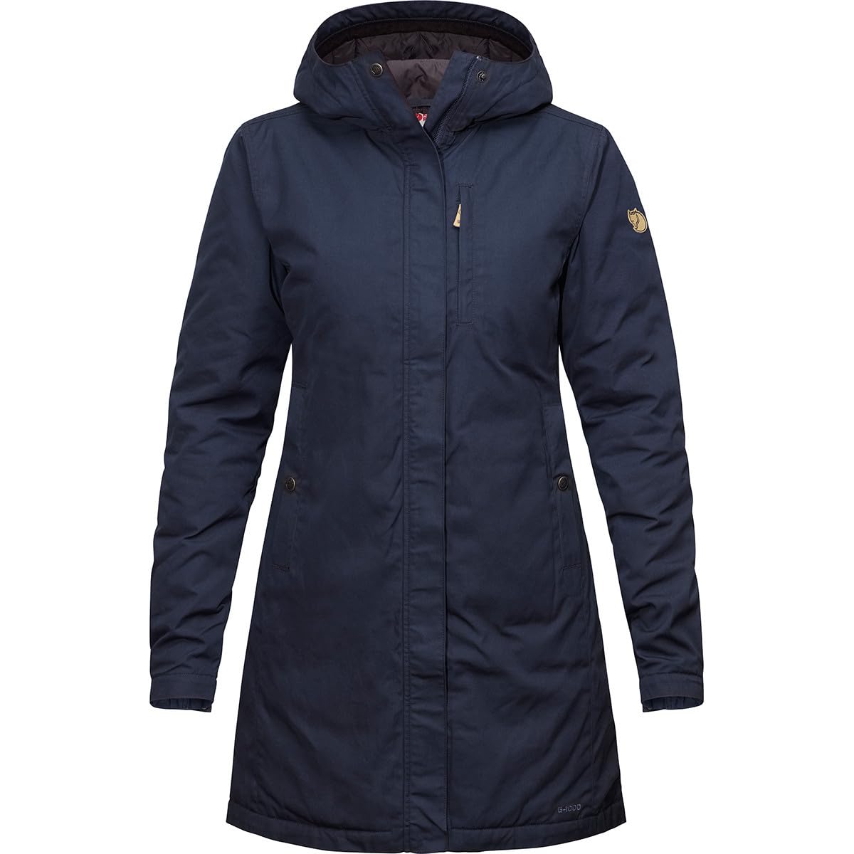 Fjallraven Women's Kiruna Padded Parka W Sport Jacket, Blue, XL