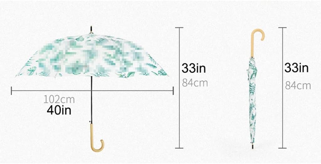 Korea Style Golf Umbrella for Women 40Inch Oversize Automatic Open Large Umbrella Durable Stick Umbrella for Travel Golf Umbrella for Adults Men Women