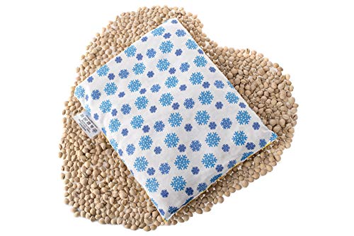 Kersenpitkussen, korrelkussen, groot warmtekussen, 500 g, rechthoekig, 20 x 25 cm, ecologisch, natuur, 100% katoen, Medi… - Image 3