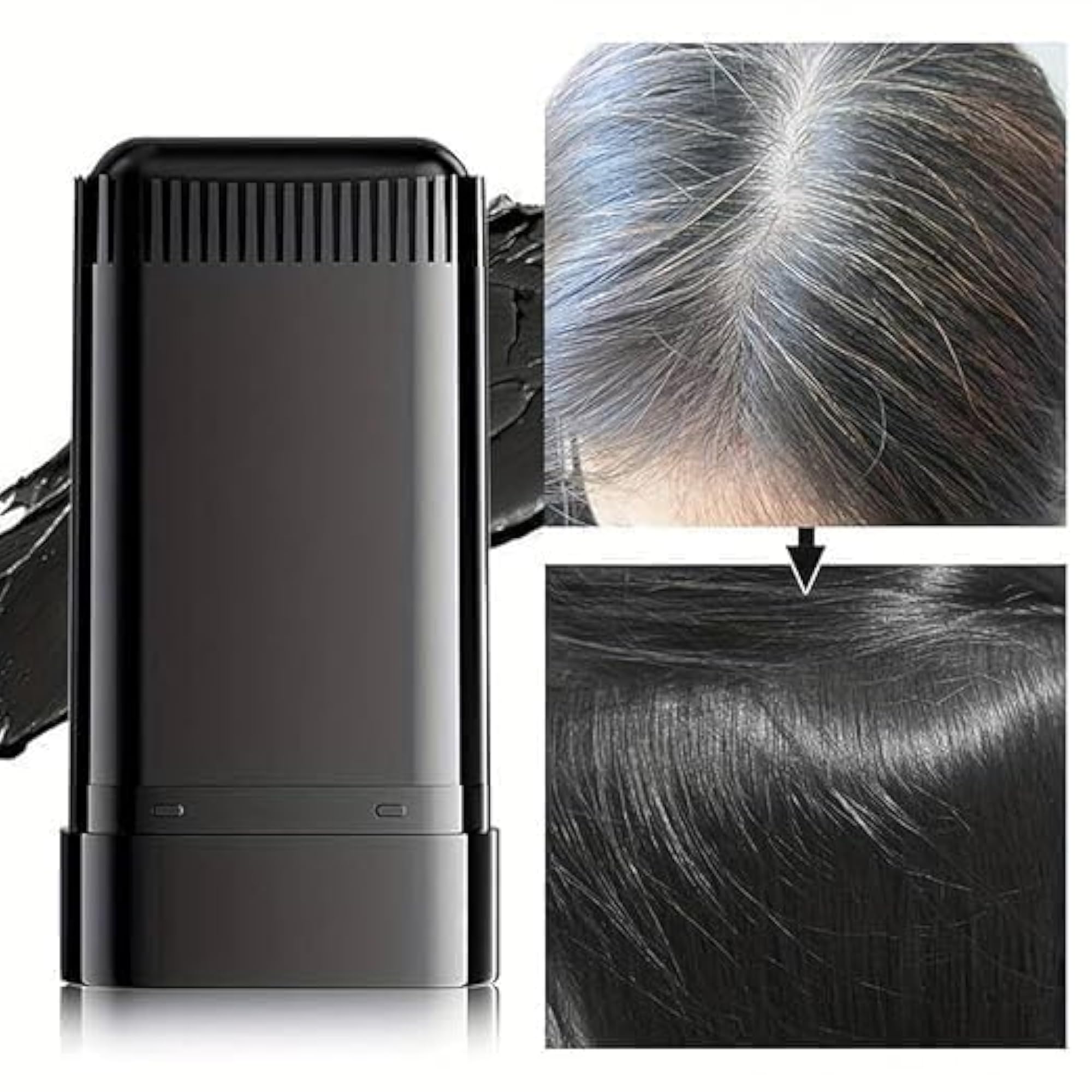 Waterproof Hair Dye Stick with Comb Applicator