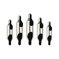 Vista 19 de A0.5 Standard Centre Drill, High-Speed Steel 60-Degree Centre Drill DRINYOUNG (Type A, A0.5 10pcs)