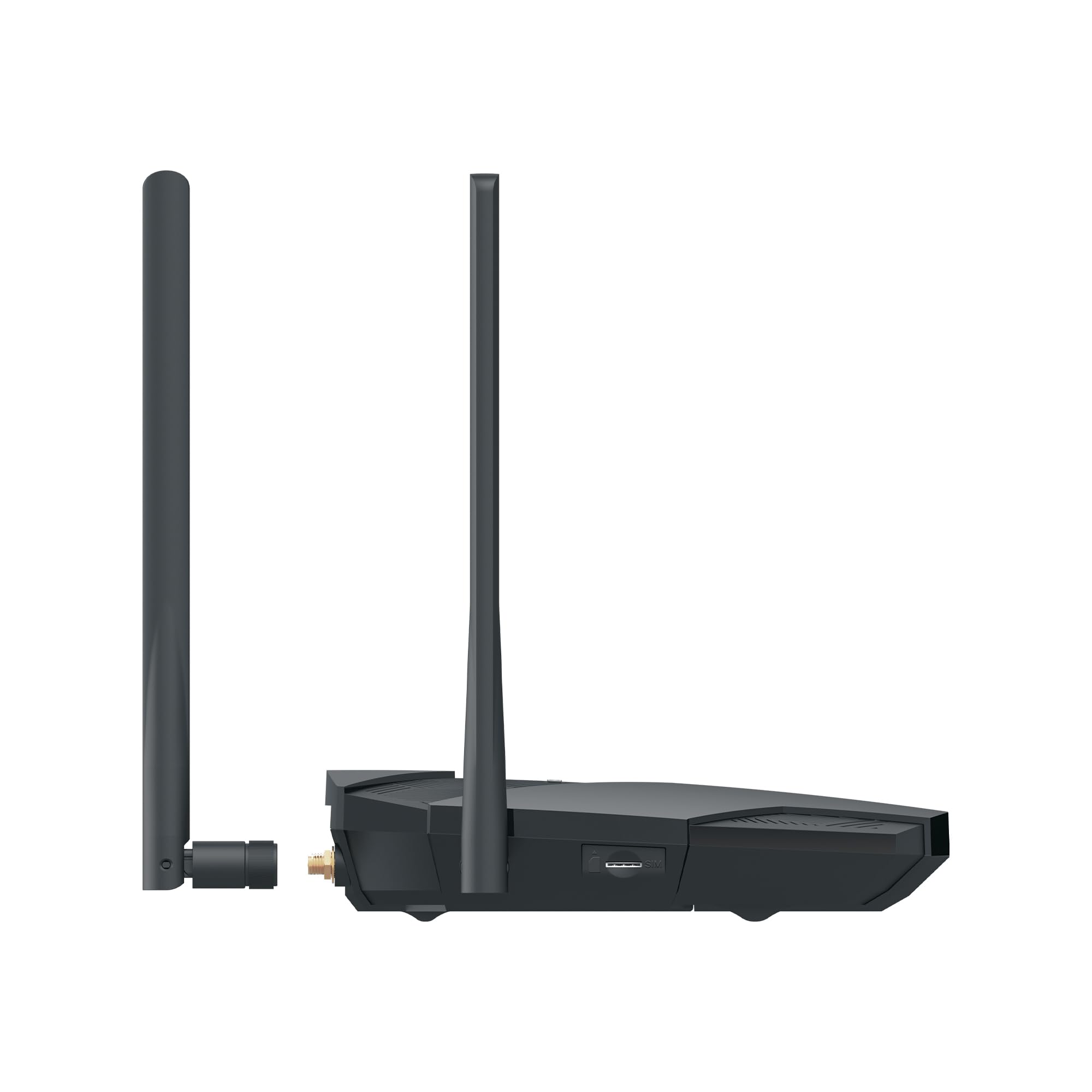 Mercusys MB235-4G Router WiFi con Sim, 4G+ Cat6 AC1200Mbps, 4 Antenne Ad Alto Guadagno, 1 Porta LAN/WAN + 3 Porte LAN Gigabit, WAN Backup, Parental/LED Control, SMS, APP, Plug & Play