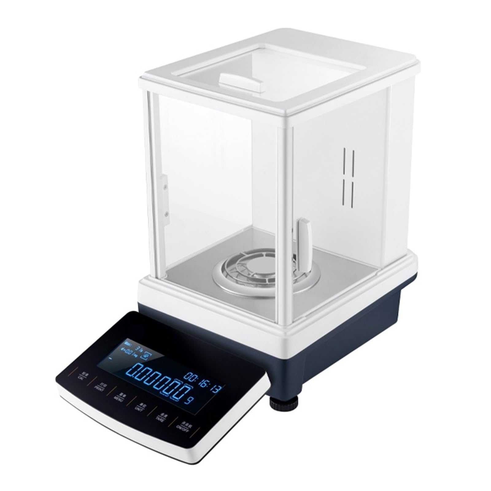 Geteiltes modulares Glasdisplay, 0,01 mg, Präzisions-Mikroanalysewaage, Laborwaage, 0,00001 g, 100 g, 120 g, interne Kalibrierung Einheitenumrechnung(FA2085 External)