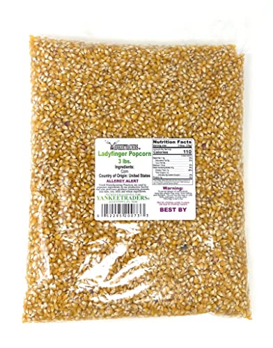 Yankee Traders Lady Finger Popcorn, 3 Pound #TOP26