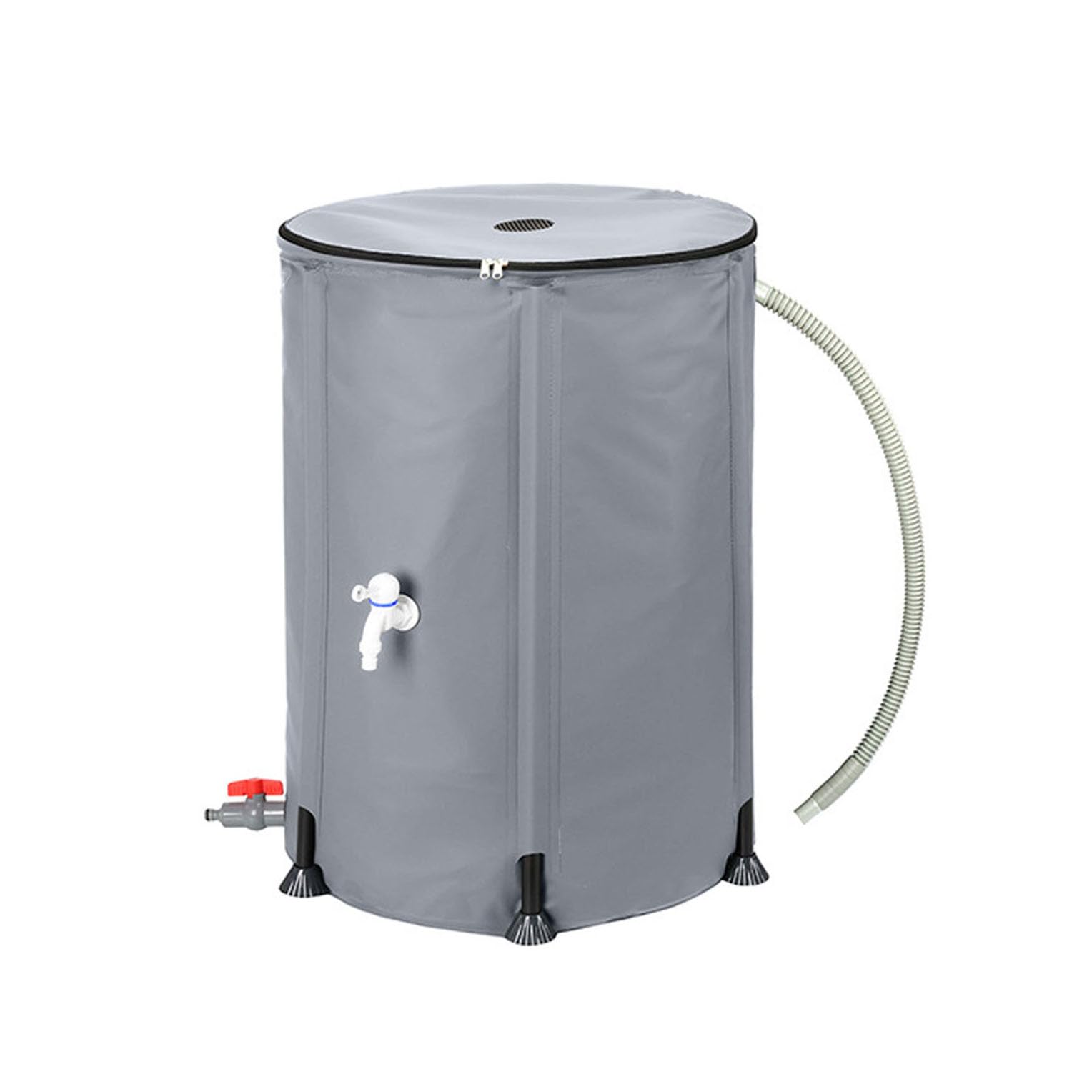 Sistema Plegable De Recolección De Agua De Lluvia Colector，Gris：160L | Sistema Plegable De Recolección De Agua De Lluvia, Barril de Agua de Lluvia, depósito portátil para almacenamiento